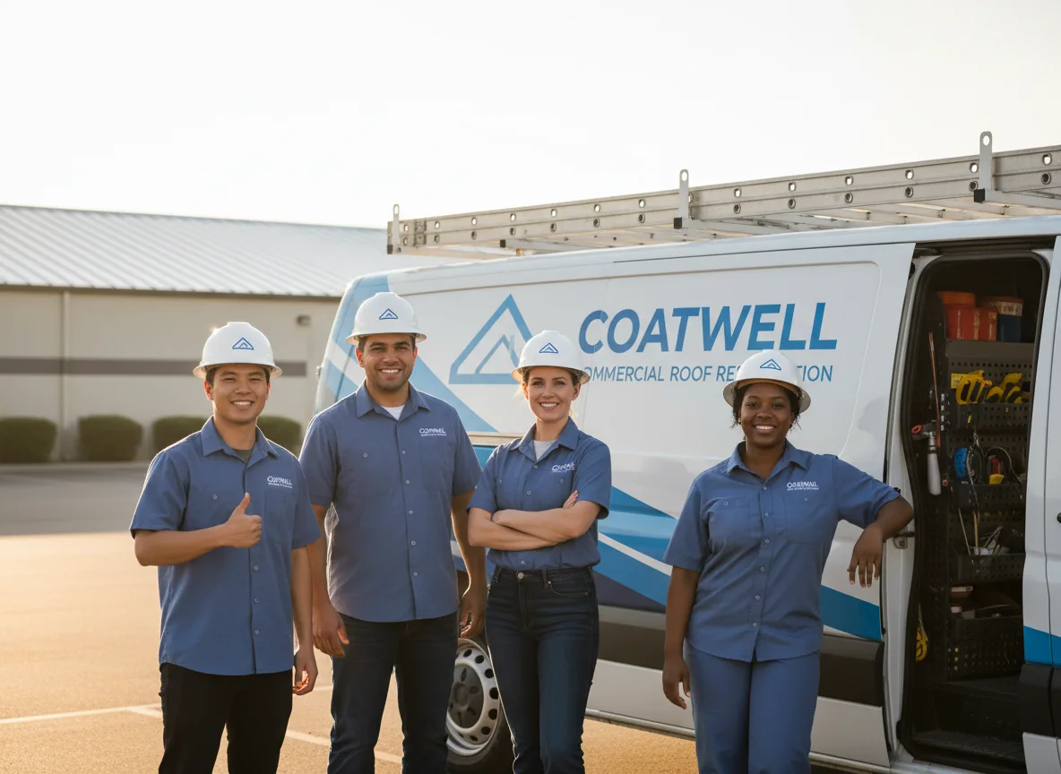 Commercial roof coating company in Columbus Junction, IA